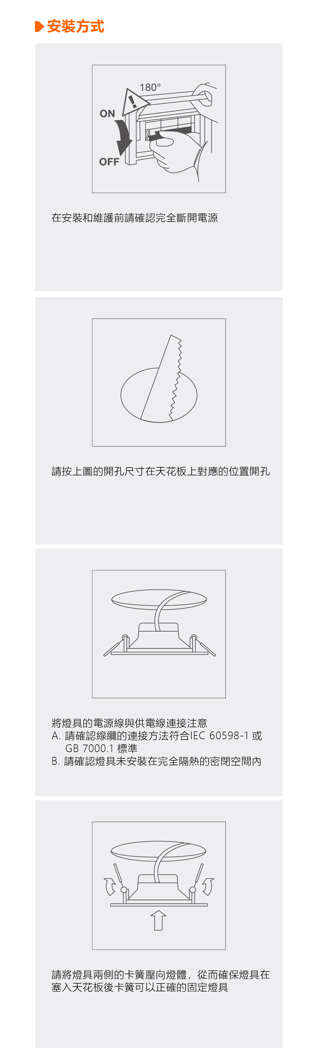 朗德萬斯 LED星皓投射燈