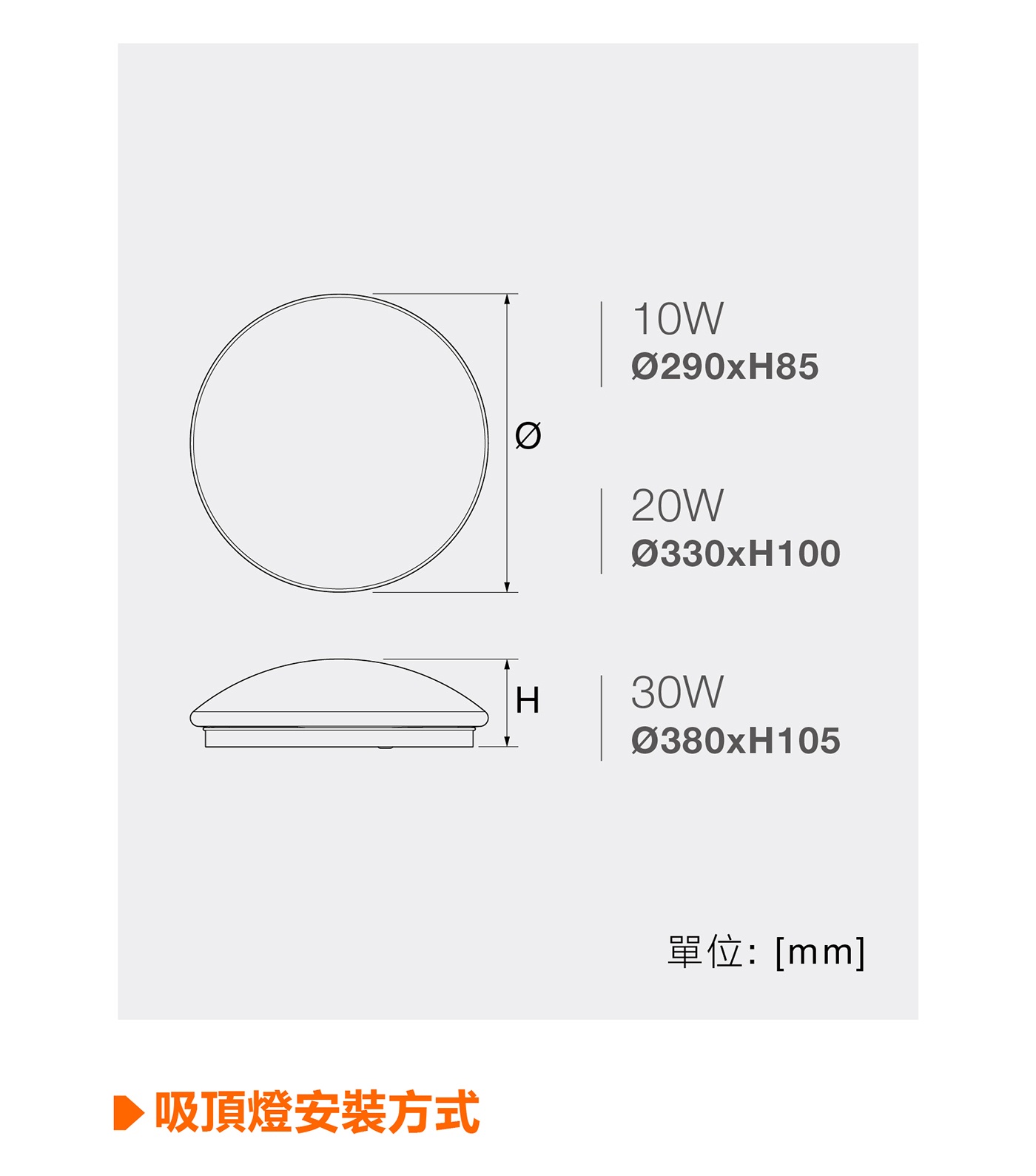 OSRAM歐司朗 晶享LED壁切三段調色吸頂燈