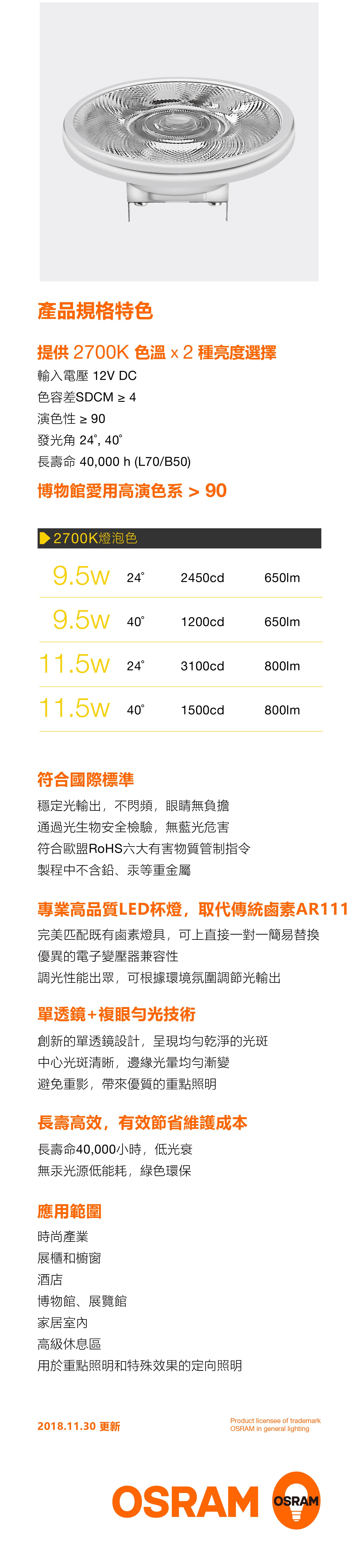 睿亮AR111