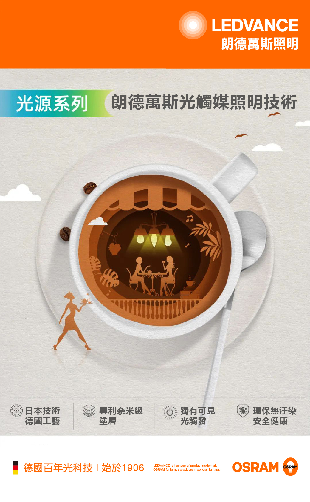 朗德萬斯光觸媒產品光源系列 ｜照亮美好生活